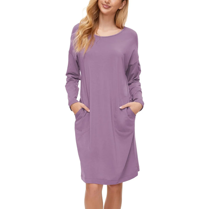 Bulk Buy Soft Bamboo Stretchy Long Sleeves Nightwear