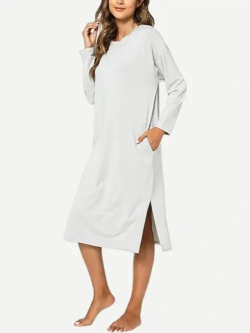 Long Sleeve Nightgowns For Women Night Shirt Sleepwear Bulk