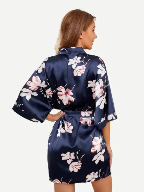 Custom Silk Kimono Robe